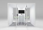 Laminated Glass Office Phone Booths Acoustic Sound Isolation Pod easy assemble