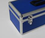 Blue Aluminum First Aid Box Portable Doctor Case For Carry Medicine And Medicine
