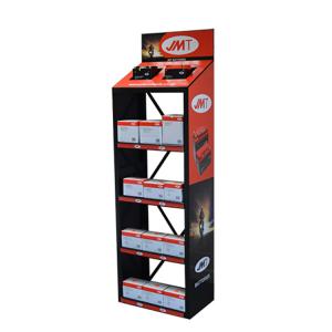 Wholesale Lithium Battery Pop Pos Display Demountable JMT Battery Display Rack Metal For Battery Store from china suppliers