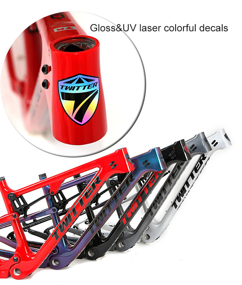 Full Suspension EPS 29er Bike Frame TWITTER Full Carbon Fiber Mountain Bike Frame