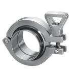 Adjustable Heavy Duty Sanitary Tri Clamp Fittings 2-6 Bar Pressure