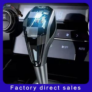 Wholesale Auto Interior Accessories Crystal Touch Luminous Pommeau De Levier De Vitesse De Voiture RGB Led Shift Car Gear Knob from china suppliers