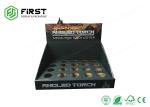 Customized Counter Display Racks With Holes Retail Promotion Cardboard Counter