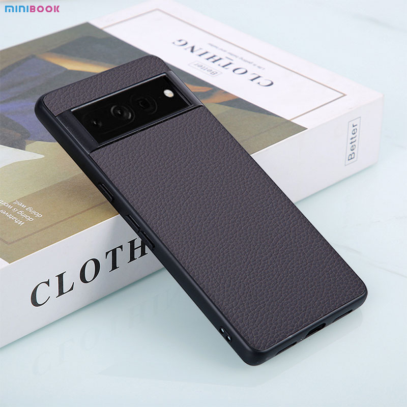 PU Leather Design Style Luxury Super Slim Business Case for Google Pixel 6 7 Pro