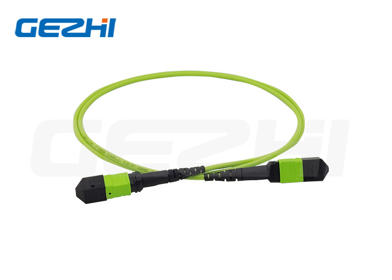 Connector LC Fiber Patch Cables OM3/OM4 8/12/24f MPO / MTP High Performance
