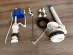 Adjustable Filling Valve And Flapper Flush Valve Toilet Cistern Fittings