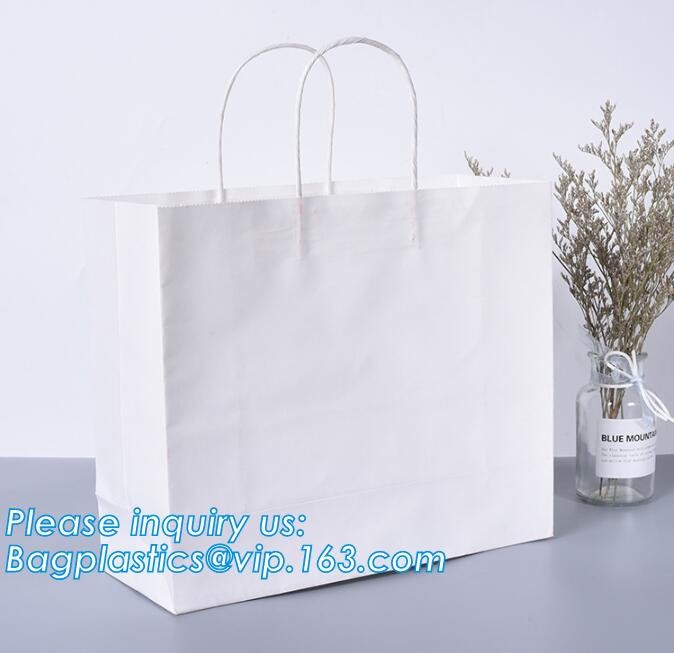 Handle Kraft Paper Flower Bag Wedding Confetti Cones Shaped Bouquet Bag Plant Bag Creative Flowers Holder Wrapping Gift