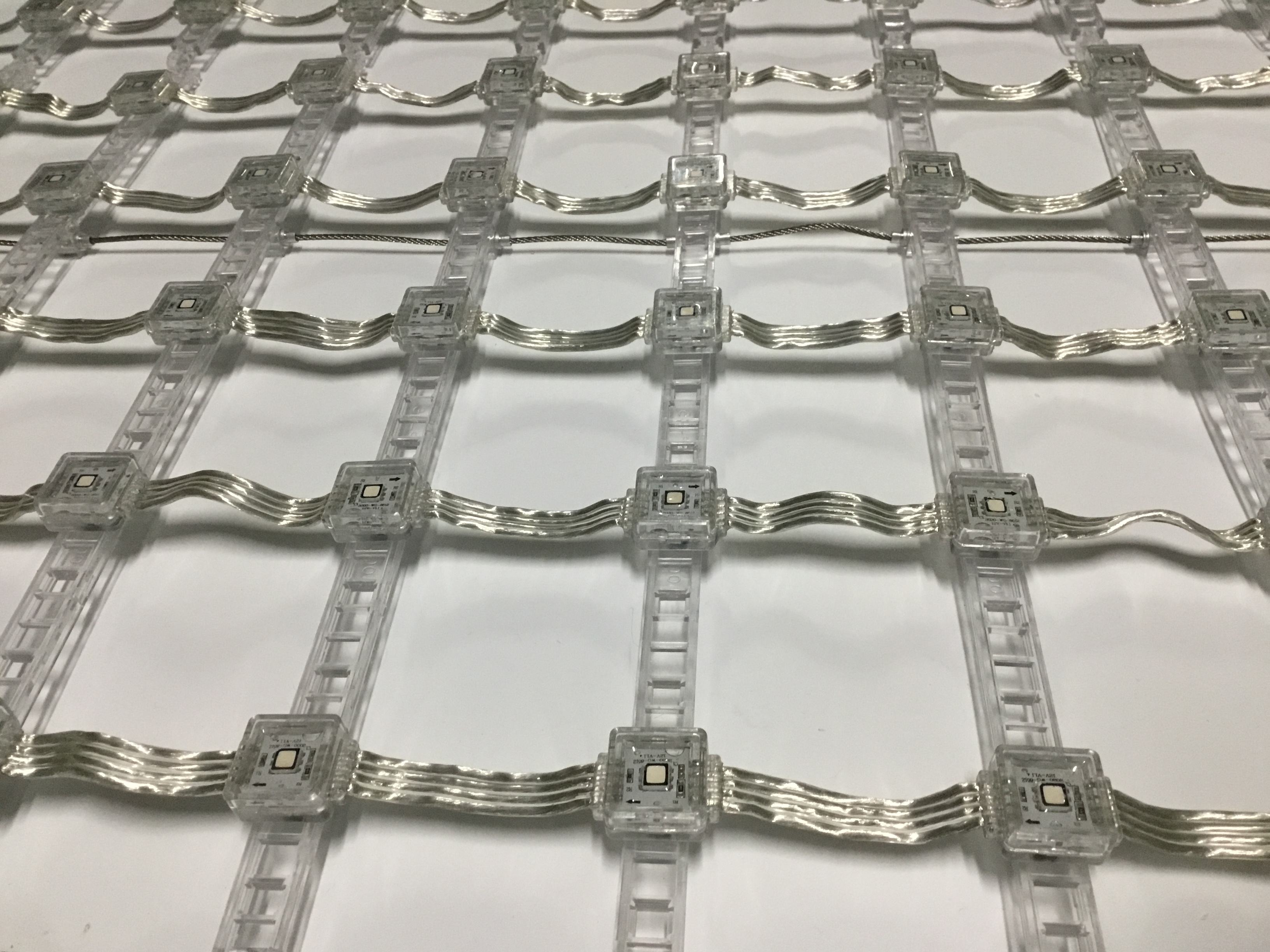 Custom RGB Outdoor Indoor Led Square Mesh Screen Waterproof