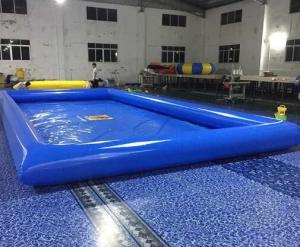 Wholesale Double Stitching Above Ground Swimming Pools With Repair Kits For Parks Inflatable Swimming Pool from china suppliers