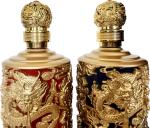 Capacity 200ml/300ml/500ml/750ml/1000ml Glass Bottle with Twelve Zodiac Relief