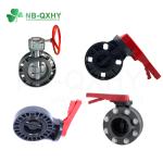 Centre Sealing PVC UPVC Wafer Type Butterfly Valve for Industrial Needs 50mm