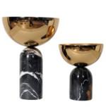Wholesale Marble Stand Gold Plated 200X280mm Deco Flower Bowls from china suppliers