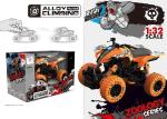 Alloy Truck Vehicle Children's Play Toys 4 Big Wheels Pull Back And Go