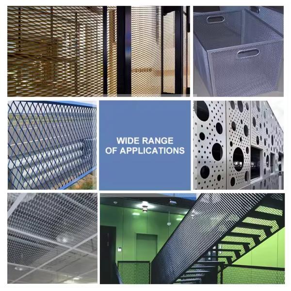 Aluminum Expanded Metal Mesh Cladding