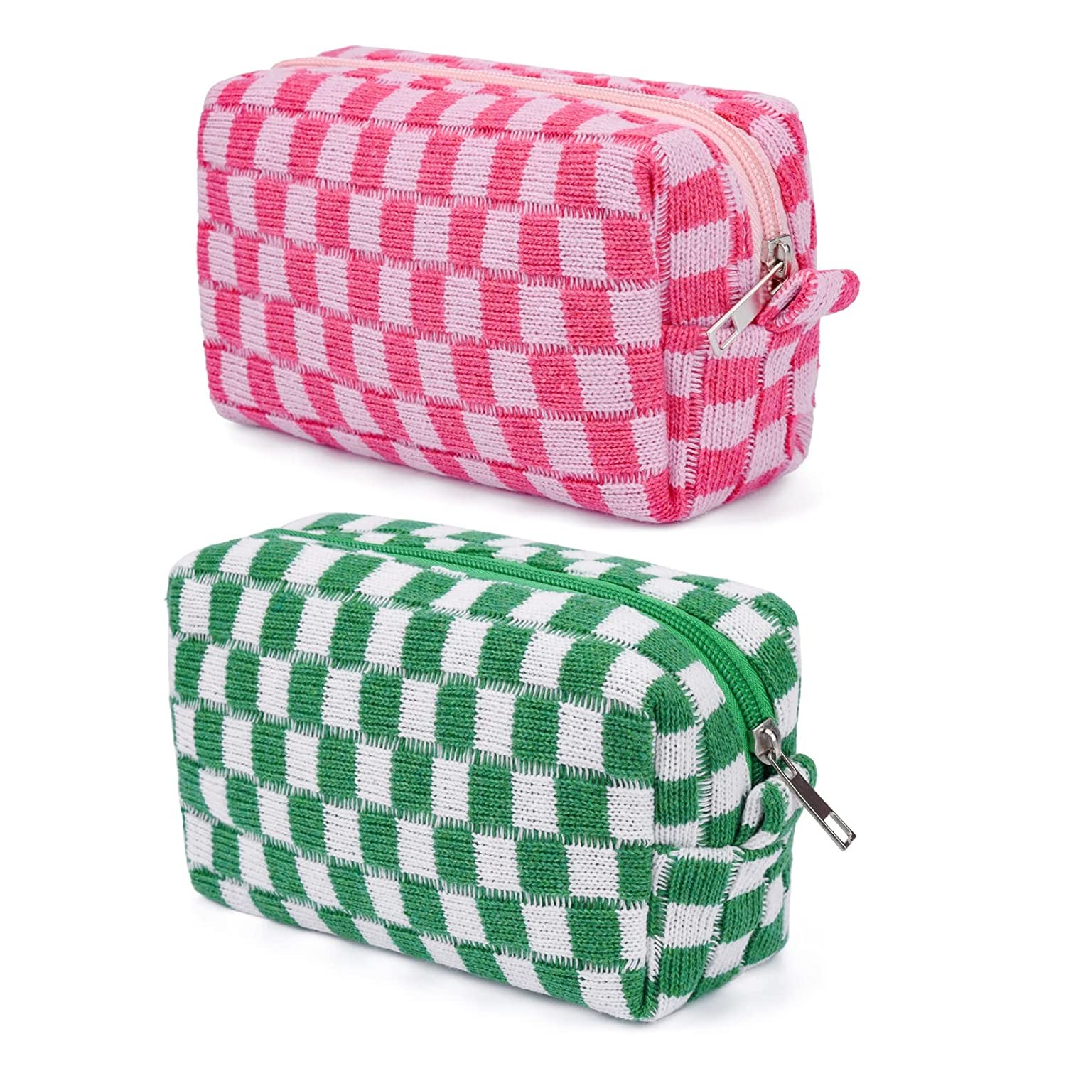 Shockproof Makeup bag Makeup bag Pink Green Makeup Bag Travel Toiletry Bag Organizer Bag Cute Makeup Brush Organizer