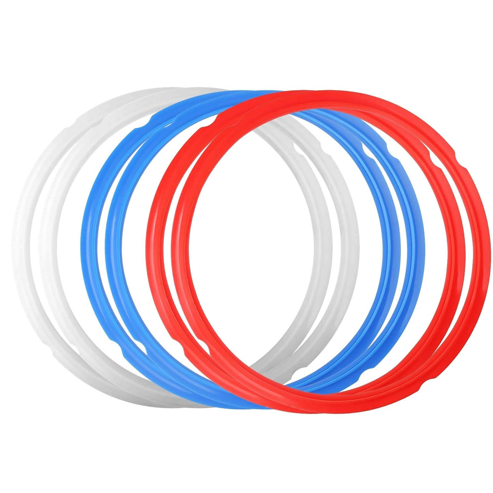 Pressure Cooker Silicone Rubber Seal Gasket Ring Strip LFGB Food Grade Certified