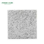 Factory delivered 15mm/20mm thickness Conference Room sound absorbing wood wool