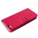 Apple iPhone Cellphone Case Red / Purple / Pink PU Leather Hard Plastic