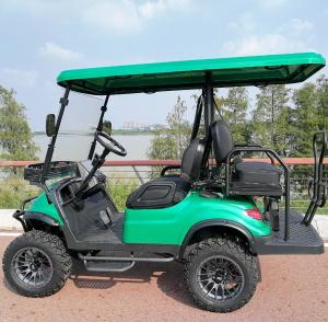 Wholesale Off Road Electric Lifted Golf Cart 10 Inch TFT IP66 CARplay Display 4 Seater Mini from china suppliers