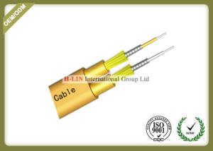 Wholesale Flat Twin Duplex Armored Indoor Fiber Optic Cable For Connection Network Equipments from china suppliers