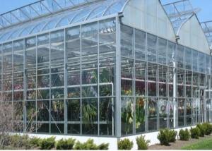 Wholesale Clear Agricultural Greenhouse , PE PC Plastic Film Greenhouse Customized Length from china suppliers