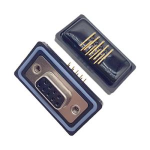 Wholesale Waterproof 90 Degree DIP D Sub 9 Female Connector IP67 from china suppliers