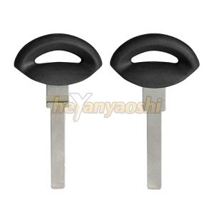 Wholesale OE93166902 Saab Prox Emergency Car Key Blade Smart Key Blade HU100 Nickel Plated Brass from china suppliers