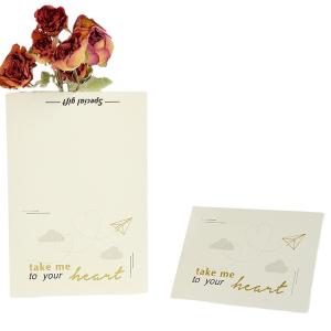 Wholesale Birthday Wedding 350gsm Kraft Paper Invitation Card With Envelop from china suppliers