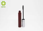 Luxury 15ml Plastic Empty Mascara Bottle , Cylindrical Mascara Empty Tubes
