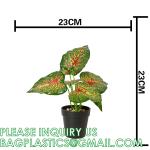 Fake Plants 16" Faux Plants Artificial Potted Plants Indoor for Home Office