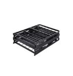 Living Room Bedroom Furniture Full Size Foldable Metal Platform Smart Base Bed