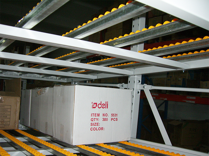 Carton Flow Rack Gravity Flow Roller Racking Gravity Flow Shelving