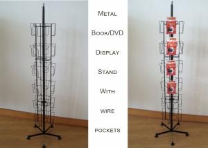 Wholesale Greating Card Spinner Metal Book Display Stand from china suppliers