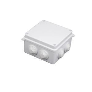 Wholesale IP65 ABS Wall Mounted Electrical Junction Box 100x100x70mm With Knockouts Stopper from china suppliers