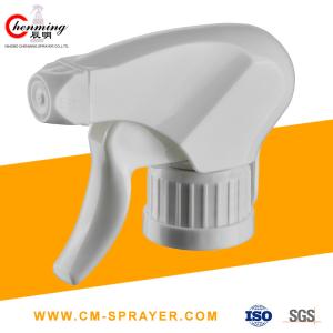 Wholesale PP Plastic Trigger Sprayer Bottle Head Cap 28Mm 28/400 Non Spill Double Cover from china suppliers