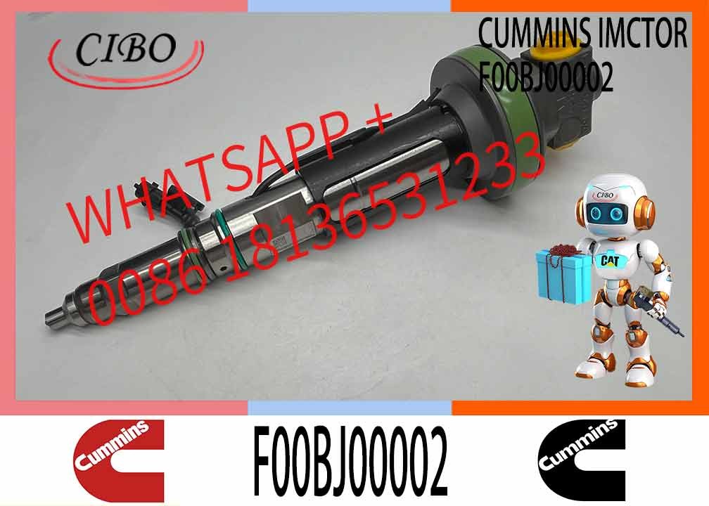Genuine Fuel Injector Assembly F00BJ00002 01986435613 0986435902 0986435905 0986435616 F00BJO0008For Qsk19 Engine