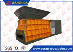 Remote Control Big Mouth Horizontal Scrap Metal Shear 74kW , Length 1400mm