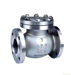 Wholesale Flange End Cast Steel Swing Check Valve 150LB Pressure BS1868 Design from china suppliers