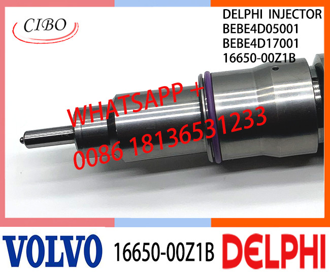 16650-00Z1B BEBE4D17001 Fuel engine Diesel Injector 16650-00Z1B BEBE4D05001 BEBE4D17001 E3 for NISSAN 12 LITRE