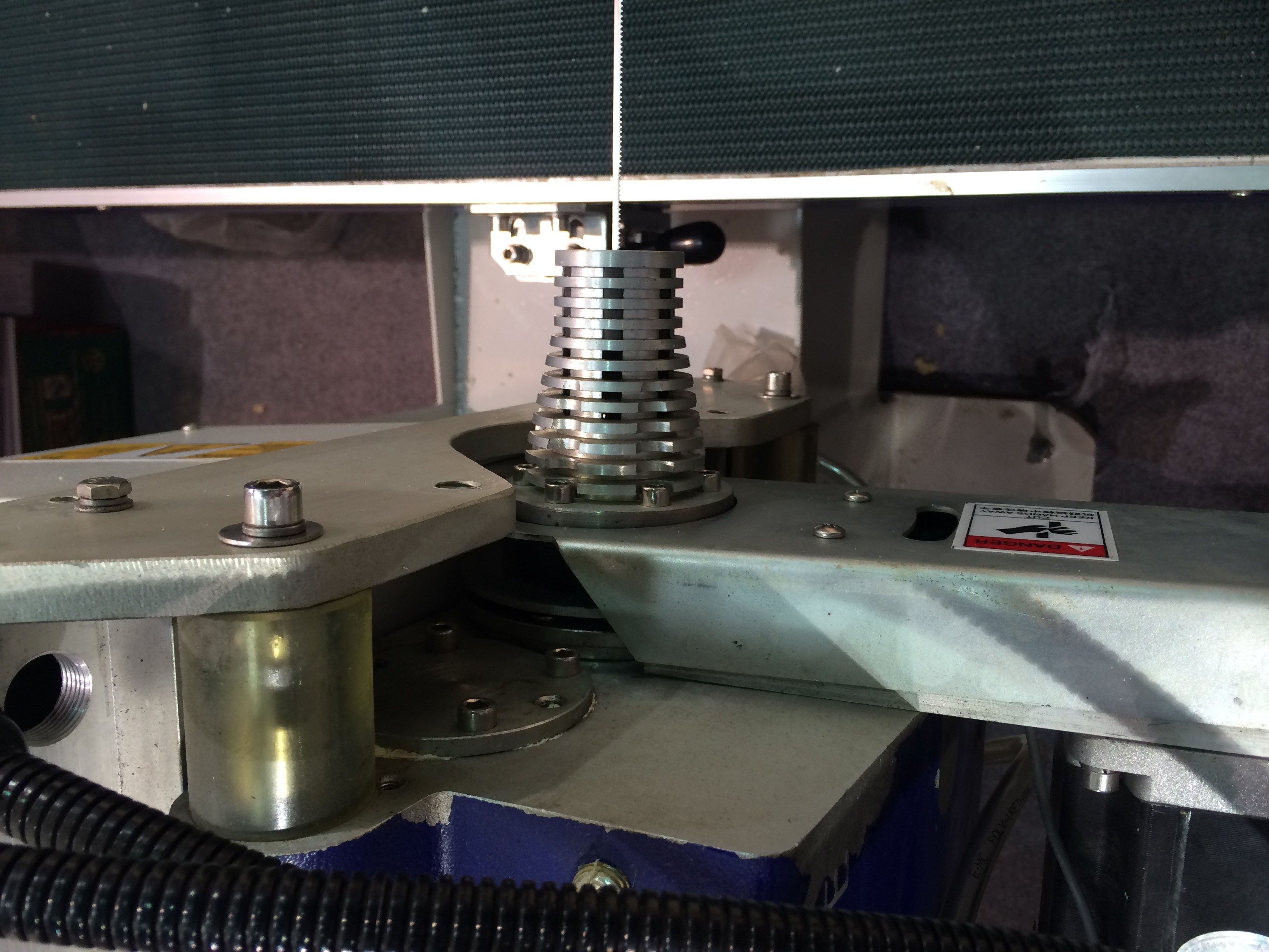 4 Kw Power Mattress Cnc Foam Cutting Machine / Cutting Sponge Machine