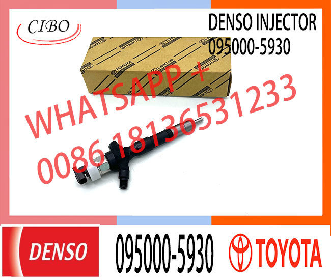 common rail injector 095000-5930 for toyota truck diesel pump injector 23670-09060 for toyota high pressure engine