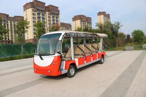 Wholesale Customizable 17-Seater Convertible Electric Sightseeing Car Ideal For Scenic Spots Hotels And Airport Transfers from china suppliers