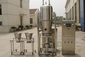 Pharmaceutical Fluid Bed Dryer Granulator Customized Fluidized Bed Coating