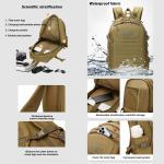 Unisex Outdoor Sports Gym Waterproof Hiking Trekking Backpack Workout Bag