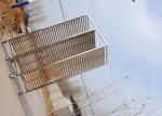 1mm SGS 201 Grade Stainless Steel Rack Trolley With Wheel