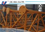 380V/60hz Power Supply 1600*1600*2500mm Mast Top Slewing Crane PT5210 Topless