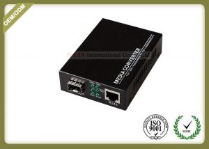 Wholesale Gigabit 10/100/1000M Fiber Optic Media Converter with SC or SFP Port with 20~80km from china suppliers