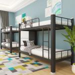 Metal Bed Frame Adult Loft Bed steel bunk bed home furniture in China wholesale
