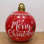 Outdoor Decoration Christmas Inflatable Ball Led Luminous Balloon For Courtyard