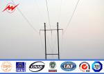 Steel Tubular Generation Transmission Line Poles Tensile Strength 470 Mpa - 630
